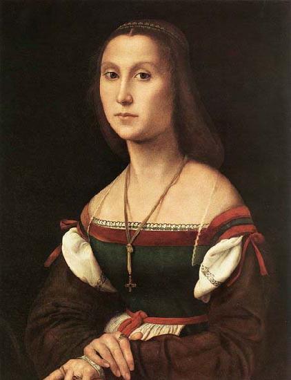 RAFFAELLO Sanzio Portrait of a Woman oil painting image